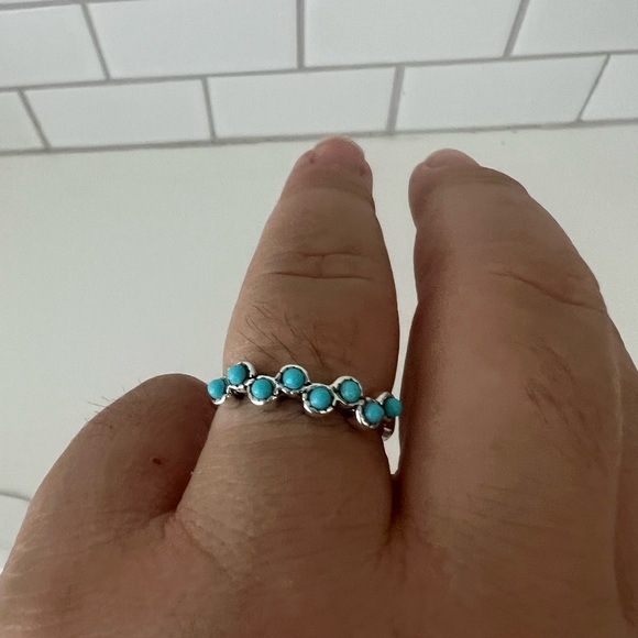 Cute Turquoise Women's ring - Picture 5 of 7